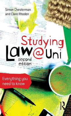 Studying Law at University book