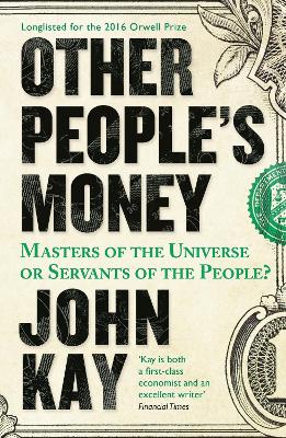 Other People's Money book