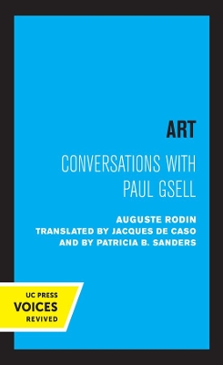 Art: Conversations with Paul Gsell by Auguste Rodin