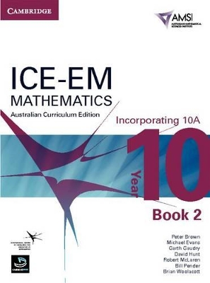 ICE-EM Mathematics Australian Curriculum Edition Year 10 Incorporating 10A Book 2 book