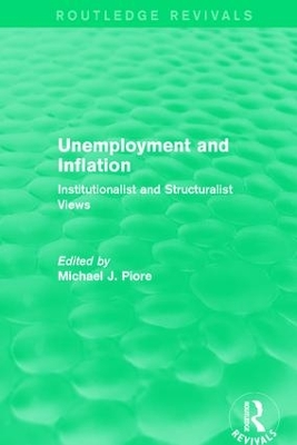 Unemployment and Inflation book