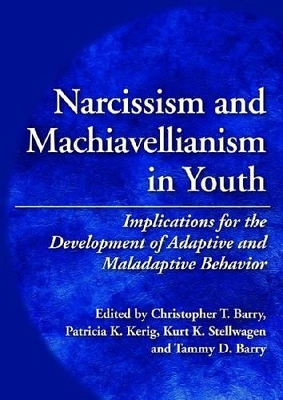 Narcissim and Machiavellianism in Youth book