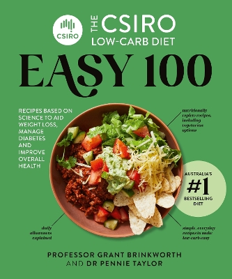 The The CSIRO Low-carb Diet Easy 100 by Professor Grant Brinkworth