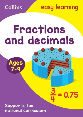 Fractions and Decimals Ages 7-9 book