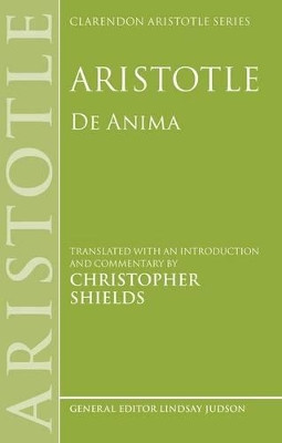 Aristotle: De Anima by Aristotle