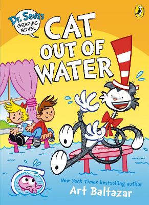 Dr. Seuss Graphic Novel: Cat Out of Water: A Cat in the Hat Story book