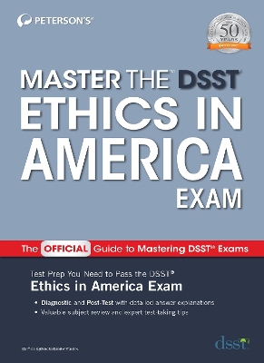 Master the DSST Ethics in America Exam book