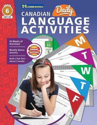 Canadian Daily Language Activities Grade 6 book