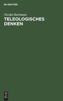 Teleologisches Denken book