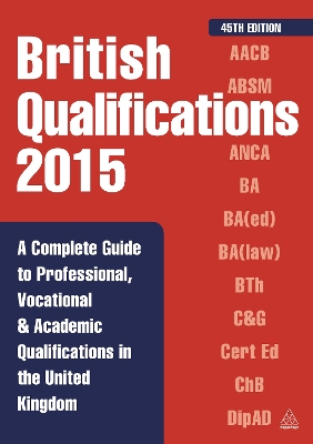 British Qualifications 2015 book