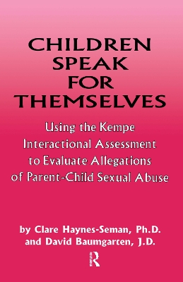 Children Speak for Themselves book