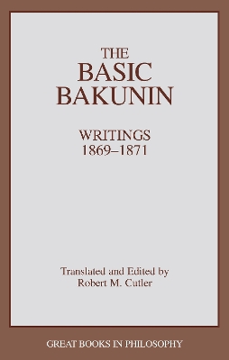 Basic Bakunin book