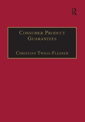 Consumer Product Guarantees book