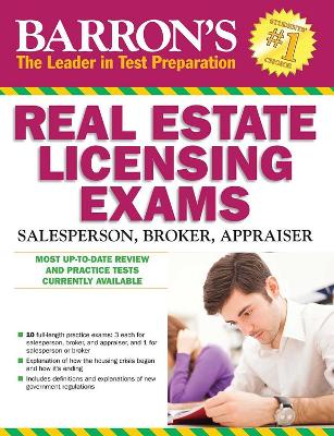 Barron's Real Estate Licensing Exams book