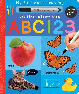 My First Wipe-Clean ABC 123: Write and Learn! book