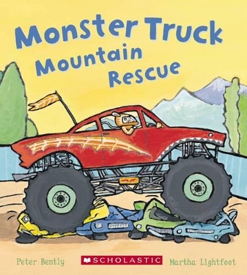 Busy Wheels: Monster Truck Mountain Rescue by Peter Bently