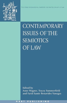 Contemporary Issues of the Semiotics of Law book