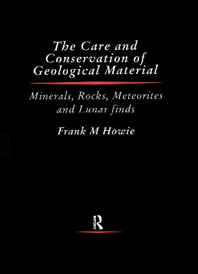 Care and Conservation of Geological Material book