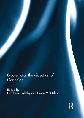 Guatemala, the Question of Genocide book