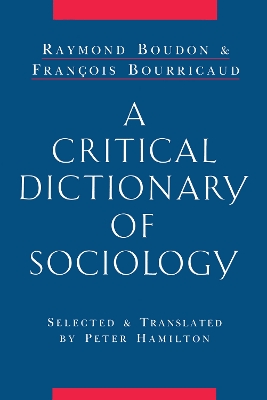 Critical Dictionary of Sociology book