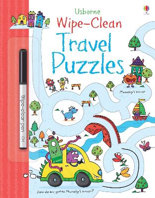 Wipe-clean Travel Puzzles book