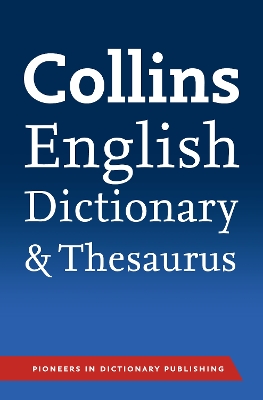 Collins English Dictionary and Thesaurus book