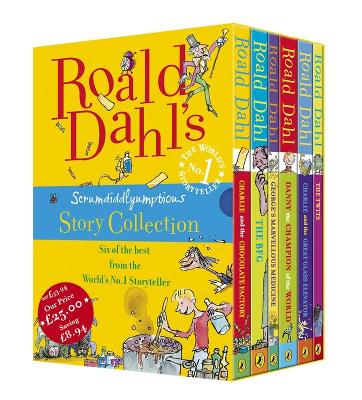 Roald Dahl's Scrumdiddlyumptious Story Collection book