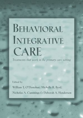 Behavioral Integrative Care book