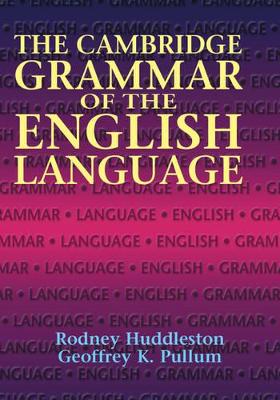 Cambridge Grammar of the English Language book