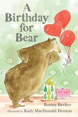 Birthday For Bear book