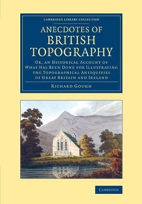 Anecdotes of British Topography book