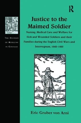 Justice to the Maimed Soldier book