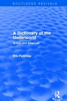 Dictionary of the Underworld book