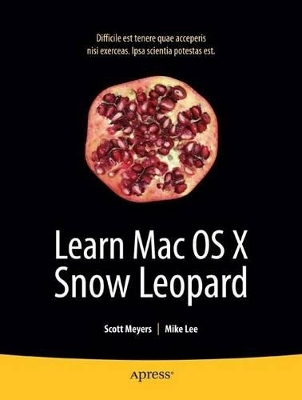 Learn Mac OS X Snow Leopard book
