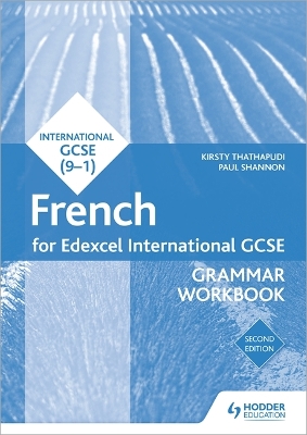 Edexcel International GCSE French Grammar Workbook Second Edition book