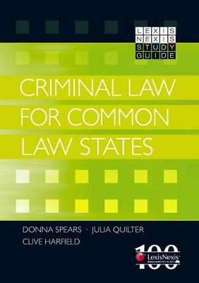 LexisNexis Study Guide: Criminal Law for Common Law States book