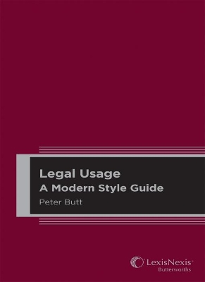 Legal Usage A Modern Style Guide book