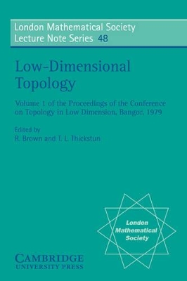 Low-Dimensional Topology book