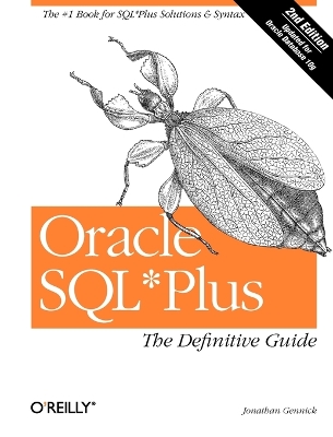 Oracle SQL*Plus The Definitive Guide book