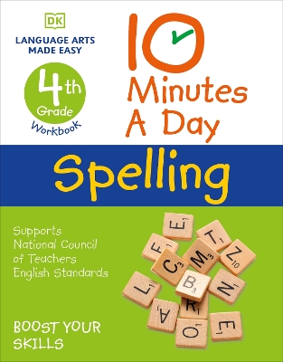 10 Minutes a Day Spelling, 4th Grade: Helps develop strong English skills book