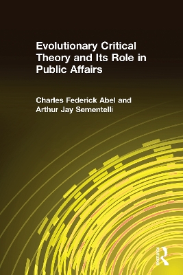 Evolutionary Critical Theory and its Role in Public Affairs book