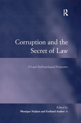 Corruption and the Secret of Law book