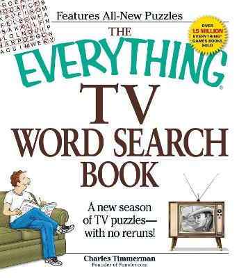 Everything TV Word Search Book book