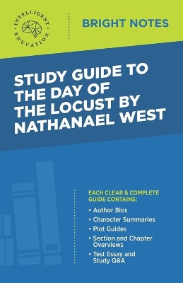 Study Guide to The Day of the Locust by Nathanael West book