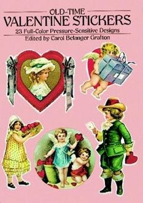 Old-Time Valentine Stickers book