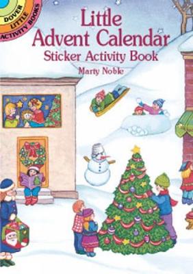 Advent Calendar Sticker Activity book