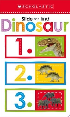Slide and Find Dinosaur 123 book