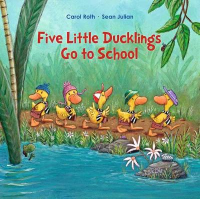 Five Little Ducklings Go to School book