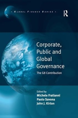 Corporate, Public and Global Governance book