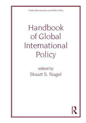 Handbook of Global International Policy book